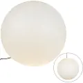 QAZQA Moderne utendørslampe hvit 77 cm IP65 - Nura