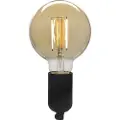 Denver LBF-404 - LED-filamentlyspære - form: G95 - E27 - 4.9 W - hvitt lys - 1800-2700 K