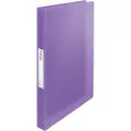 Esselte Colour'Breeze - Ringperm - bokryggbredde: 25 mm - for A4 (210 x 297 mm) - kapasitet: 140 ark - translucent lavendel
