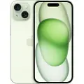 Apple iPhone 15 - 5G smartphone - dobbelt-SIM / Internminne 256 GB - OLED-display - 6.1 - 2556 x 1179 piksler - 2x bakkameraer 48 MP, 12 MP - front camera 12 MP - grønn