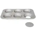 Patisse quiche mini 10 cm sølvstål