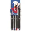 Pilot FriXion Point Clicker 0,5 mm med 4 stk. ass. farver