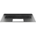 HP - Erstatningstastatur for bærbar PC - med ClickPad - bakbelysning - Internasjonal engelsk / kanadisk fransk - med toppdeksel - for ZBook Studio x360 G5 Mobile Workstation