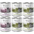 Wolf of Wilderness Senior - 6/12 x 800 g - Blandet pakke (Lam, Kylling/And, Kalv) 6 x 800 g