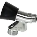 SOLAR PLUS Csslr Plus krom aftapventil med kontraventil - 1/2 nippel samt 3/4 nippel for tilslutning af vaske/opvaskemaskine