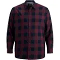 Jack & Jones Gingham Twill Skjorte Med Lange Ermer