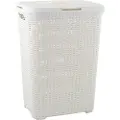 Curver Style 3253920707000, 60 l, firkant, Rattan (vifte), Hvit, Hvit, 448 mm