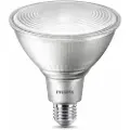 Signify - LED-pære for søkelys - form: PAR38 - klar finish - E27 - 9 W (ekvivalent 60 W) - klasse F - varmt hvitt lys - 2700 K