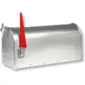 Burg wachter 18630 US-BOX 892 Alu Postkasse Aluminium Sølv