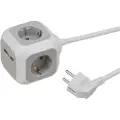 Brennenstuhl 2xusb-kontaktforlengelse 1150100