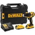 DeWalt Dcd709d2t-qw Elektrisk Skrutrekker 18v