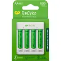 GP E41180AAAHC-2B4, Nikkelmetallhydrid (NiMH), AA, AAA, 4 stykker, Batterier medfølger