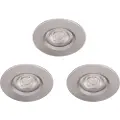 Signify Funksjonell Innfelt Dive-lampe, Innsunket spotlight, Ikke-utskiftbare pærer, LED, 2700 K, 350 lm, Nickel