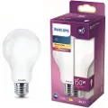 Signify - LED-filamentlyspære - form: A67 - mattslipt finish - E27 - 17.5 W (ekvivalent 150 W) - klasse A++ - varmt hvitt lys - 2700 K