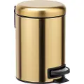 Wenko pedalavfallsbeholder 3L gull (50764)