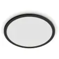 Signify Superslim CL550 - Vegg/taklampe - LED - 15 W - 2700 K - rund - svart