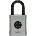 ABUS Touch 57/50 - Hengelås - biometrisk - fingeravtrykkssensor - sølv