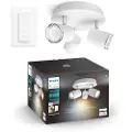 Philips Hue White ambiance Adore Bathroom - Takspotlight - LED-pære for søkelys x 3 - GU10 - total: 15 W (ekvivalent 150 W) - klasse G - varm til kjølig hvitt lys - 2200-6500 K - hvit