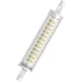 Osram LED SLIM LINE - LED-lyspære - form: korn - klar finish - R7s - 12 W (ekvivalent 100 W) - klasse E - varmt hvitt lys - 2700 K