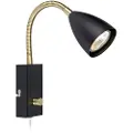 Markslöjd MarkslöjdVegglampe CiroSvartVegglamperFra Homeroom