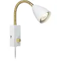 Markslöjd MarkslöjdVegglampe CiroHvitVegglamperFra Homeroom
