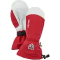 Hestra votter og hansker Hestra Army Leather Heli Ski, Skivotter, Red