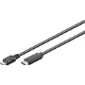 Goobay USB-C <-> USB Micro-B - 1m - Svart