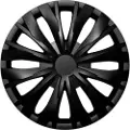 AUTOSERIO Wheel Covers Optic R16 Black