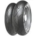 Continental Contisportattack 75w Motorsykkel Sport-touring Bakdekk