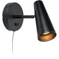 Markslöjd MarkslöjdVegglampe Crest 1LSvartVegglamperFra Homeroom