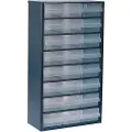 Raaco Cabinet 1224-02, Blå, Stål, 24 skuffer, 29,7 kg, 306 mm, 150 mm
