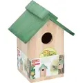 Lifetime Garden Vanntett fuglekasse med åpningsbart tak 24 cm - trygt hvilested for småfugler