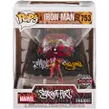 Funko POP! Pop Actionfigur Superheltfigurer Funko POP MARVEL DELUXE IRON MAN STREET ART GRAFITTI DECO N 753
