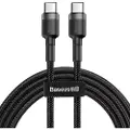 Baseus Cafule Cable USB-C PD 2.0 QC 3.0 60W 1m (Black+Gray)