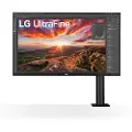 LG UltraFine Ergo 32UN880K-B - LED-skjerm - 32 (31.5 synlig) - 3840 x 2160 4K UHD (2160p) @ 60 Hz - IPS - 350 cd/m² - 1000:1 - HDR10 - 5 ms - 2xHDMI, DisplayPort, USB-C - høyttalere