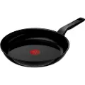 Tefal Renew Black C43206, Rund, All-bruk panne, Sort, Keramisk, Aluminium, 2,588 l