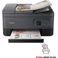 Canon PIXMA TS7450i - Multifunksjonsskriver - farge - ink-jet - A4 (210 x 297 mm), Legal (216 x 356 mm) (original) - A4/Legal (medie) - opp til 13 ipm (trykking) - 200 ark - USB, Wi-Fi(n) - svart