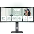 AOC Skjerm AOC CU34P3CV 34 tommer VA 3440x1440 21:9 4ms HDMI DP USB Svart