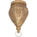 QAZQA Oriental taklampe gull 19 cm - Mowgli