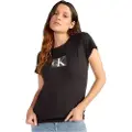 Calvin Klein Jeans Sequin Kortarmet T-skjorte