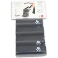 Rotho BIALA, Plast, Sort, 64 stykker