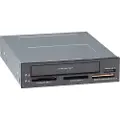 Gembird - Kortleser - alt-i-1 - 3,5 (MMC, RS-MMC, SD, SDHC, SDXC, miniSD, MMC II, TransFlash, MS, MS PRO, MS Duo, MS PRO Duo, microSD, microSDHC, miniSDXC, MS Micro) - USB 2.0/SATA 3 Gb/s