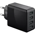 Goobay USB-Lader 30W med 4xUSB - Sort