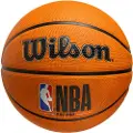 Wilson NBA DRV Pro, Sort, Brun, Hvit, Inne & Ute, Mønster, Unisex, 1 stykker
