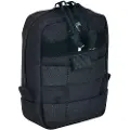 Tasmanian Tiger Tac Pouch 1 Vertical, veske, svart