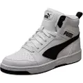Puma Rebound Sneakers, Shoes, White/Black, 38