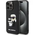 Karl Lagerfeld 3d Rubber Karl And Choupette Iphone 15 Pro Max Telefondeksel