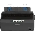 Epson LX 350 - Skriver - S/H - punktmatrise - 9 pin - inntil 357 tegn/sek - parallell, USB, seriell