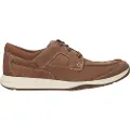 Clarks for man. 26176971 Sailview Lace leather boat shoes (45), Flat, Laces, Casual