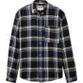Tom Tailor 1037458 Relaxed Checked Skjorte Med Lange Ermer